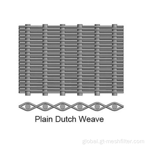 China Plain/ Twill Dutch Weave Wire Cloth For Mining Supplier